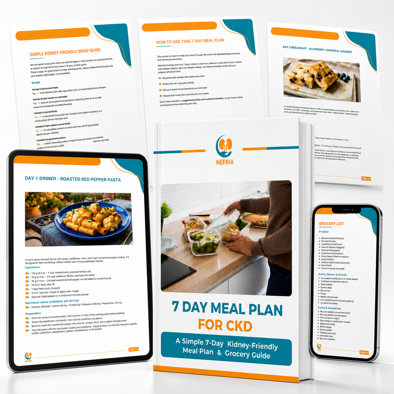 7 DAY MEAL PLAN FOR CKD